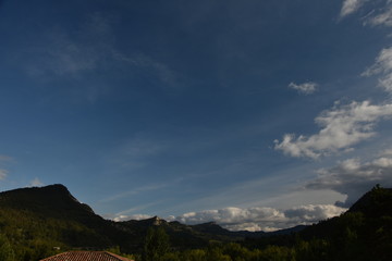 natural natura e cielo al tramonto 