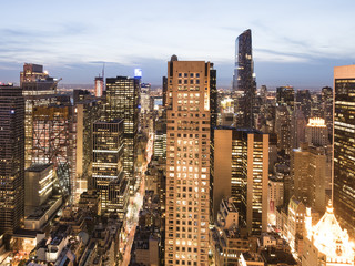Aerial Views of Manhattan