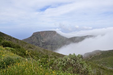 Berg Fortaleza bei Chipude, Gomera
