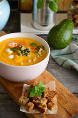 Pumpkin soup