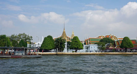 Naklejka premium chao praya river
