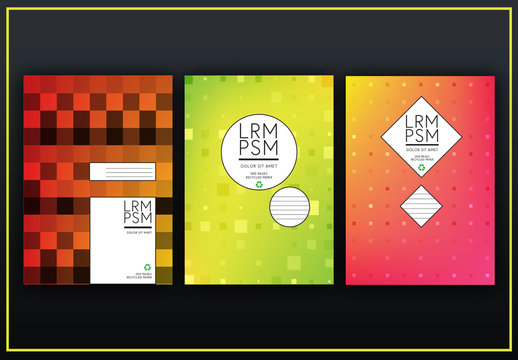 3 Notebook Cover Layouts