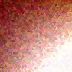 Retro irregular triangle pattern background - vector design