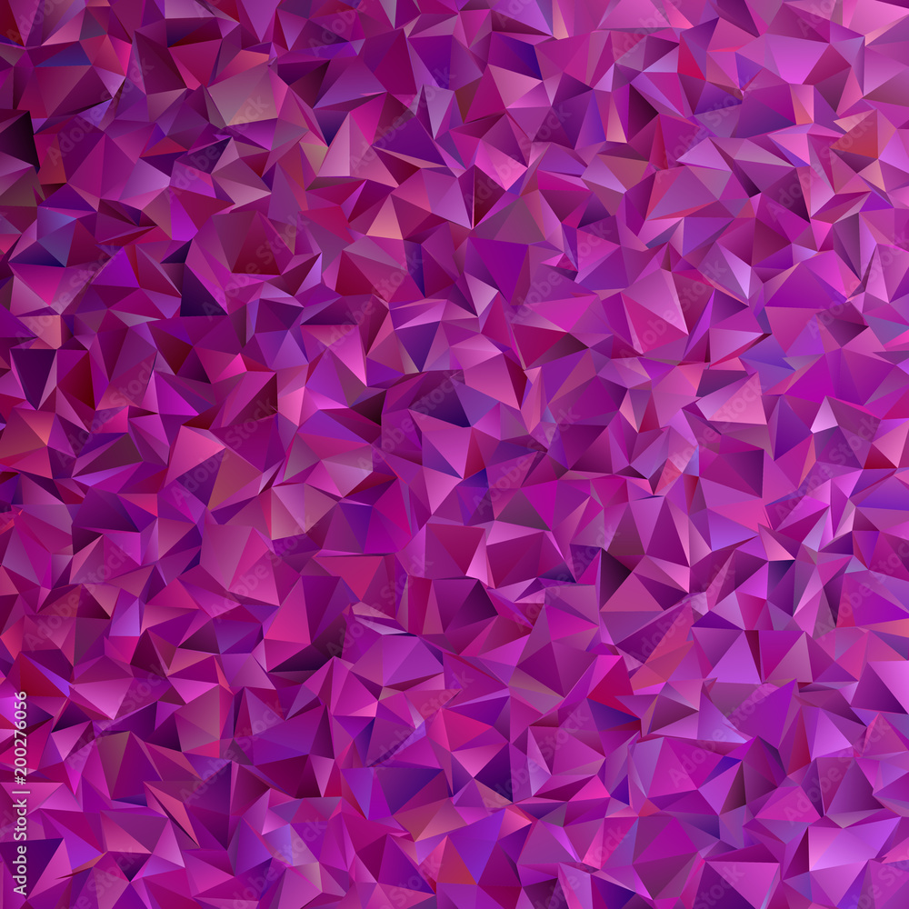 Poster abstract geometric chaotic polygonal triangle background - vector graphic