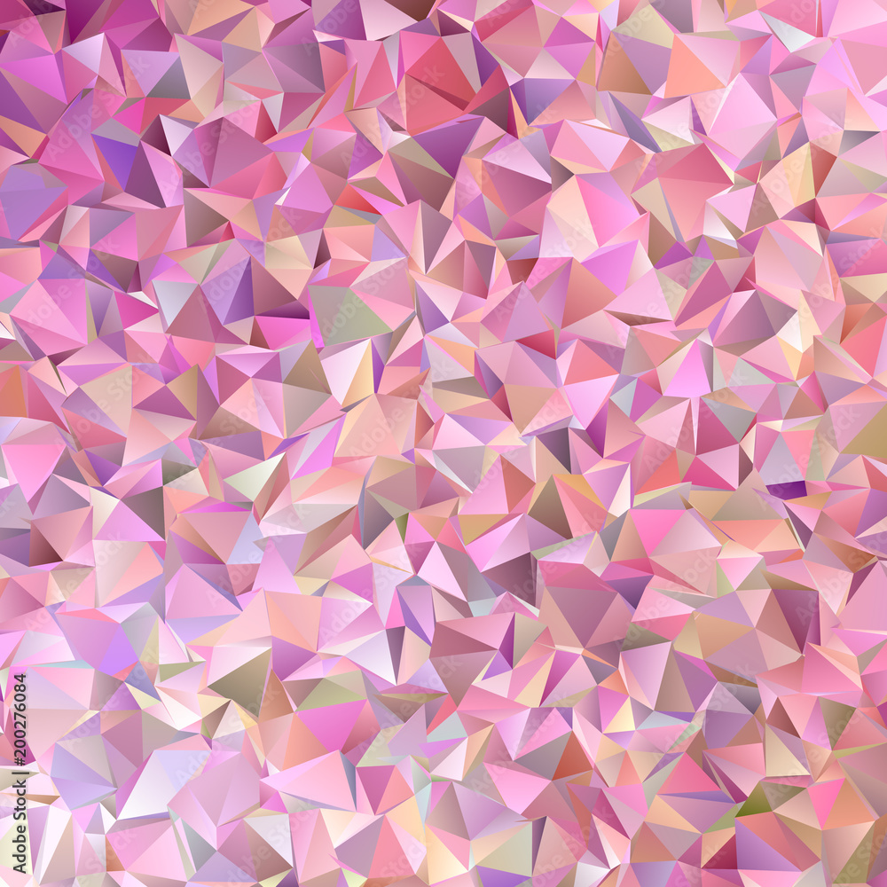 Poster geometric retro triangular background design - abstract vector graphic