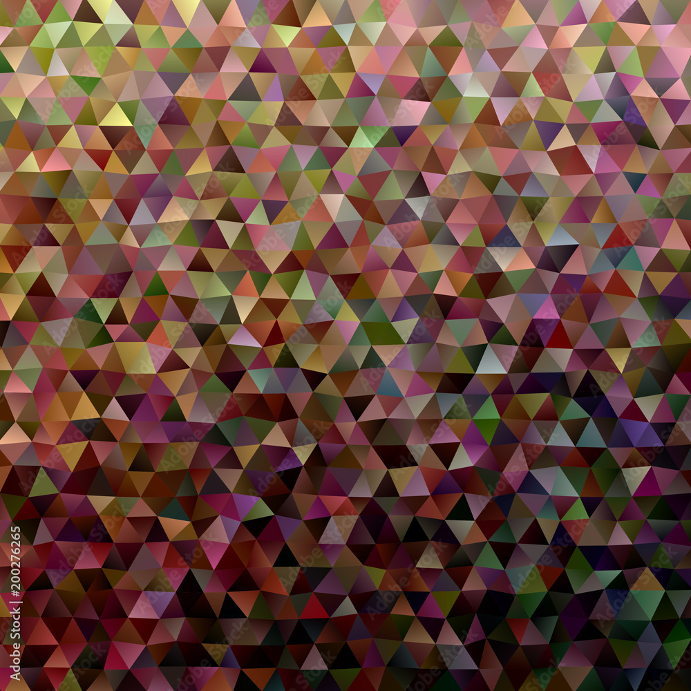 Poster gradient vector retro irregular triangle background design