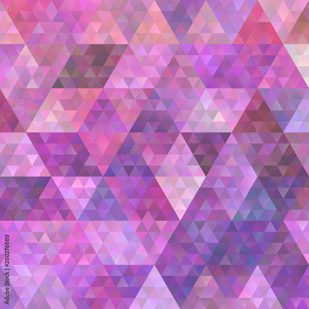 Poster retro geometrical gradient regular triangle background - vector illustration