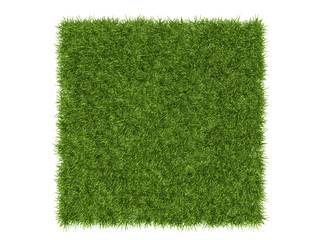 Seamless repeatable pattern 3d rendering of a grass patch for architectural or any other use