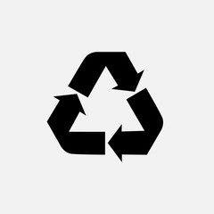 Recycle sign vector art