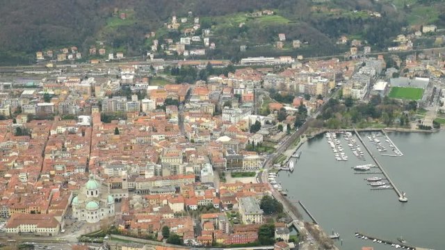 Como town from Brunate