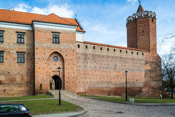 Zamek Królewski w mieście Łęczyca, Polska