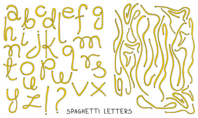 Spaghetti Letters
