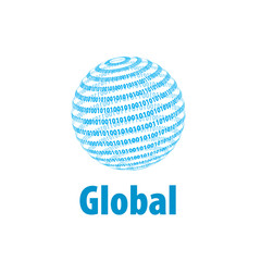 vector logo globe