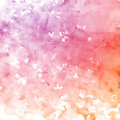 Warm Watercolor Background. Abstract art painting texture. Colorful splatter drops.