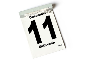 11. Dezember 2019