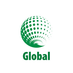 vector logo globe