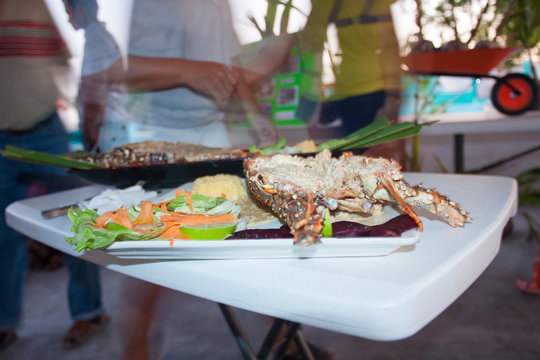 Mexican stile lobster