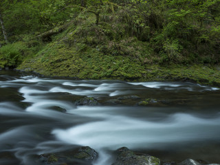 Long exposure stream rapids