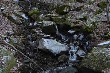 Natura inverno paesaggi tramonti 