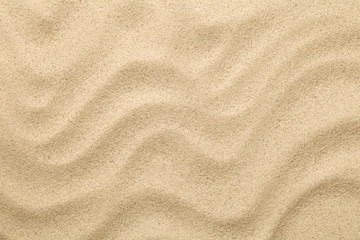 Fototapeta na wymiar Sandy Background. Sand Beach Texture for Summer