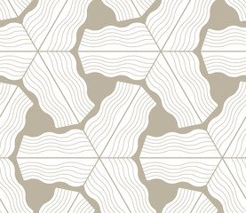 Abstract geometric vector pattern