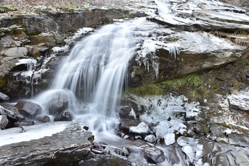 Fototapeta premium Natura inverno paesaggi tramonti 