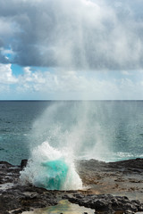 the spouting horn kauai hawaii