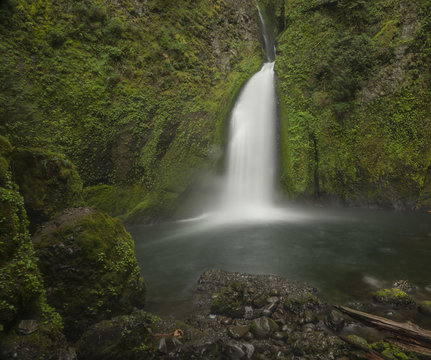 Wahclella falls Columbia River Gorge