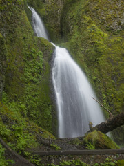 Wahkeena falls Columbia River Gorge