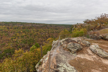 Nebo, petit jean, state park, arkansas fall season, fall colors 
