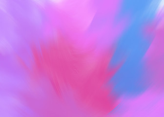 Colorful pink and blue vortex abstraction. Bright futuristic whirl art wallpaper. Creativity digital artwork in fantasy style. Twisted glow graphic painting texture background. Blur motion design.