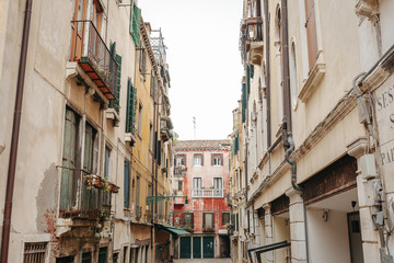 Fototapeta na wymiar Buildings in Venice, Italy