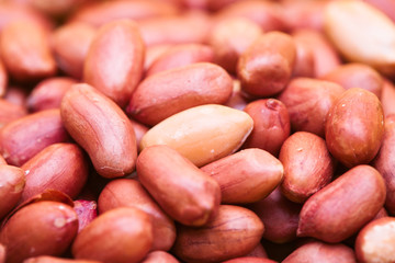 Close up of peanut 