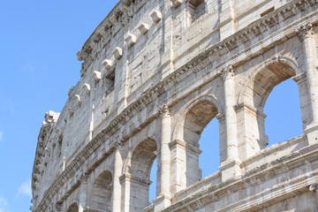 Fototapeta premium Arches and colons of the Colosseum