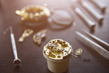 Mechanical watch repair