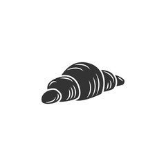 Croissant icon. Simple element illustration. Croissant symbol design template. Can be used for web and mobile