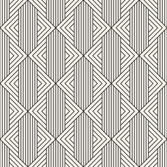 Vector seamless pattern. Modern stylish abstract texture. Repeating geometric tiles