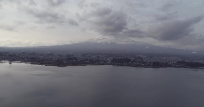 Mount Fuji aerial view 44