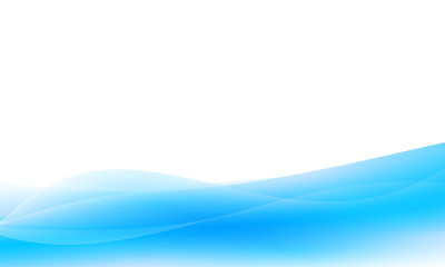 Abstract blue wave wallpaper