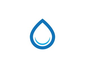 water drop Logo Template