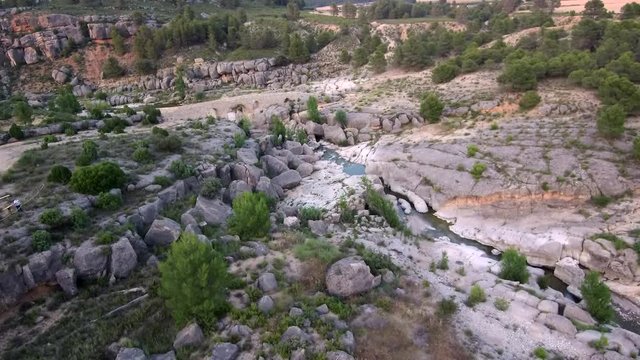 Alto Aragon. Nature un Teruel. Spain. Drone Video