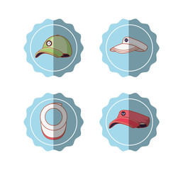 tennis sport set icons vector illustration design