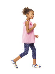 Portrait of pretty African-American little girl