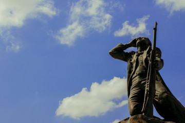 Escultura Soldado Veracruzano 