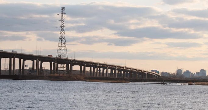 New Jersey Turnpike In The Meadowlands, Secaucus, NJ 