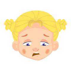 Caucasian girl character