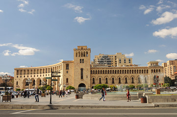 Obraz premium Republic Square in Yerevan