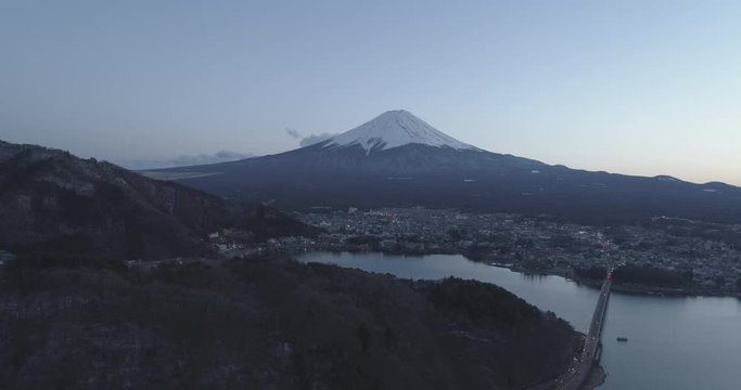 Mount Fuji aerial view 7