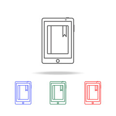 e-learning icon. Elements of education multi colored icons. Premium quality graphic design icon. Simple icon for websites, web design, mobile app, info graphics