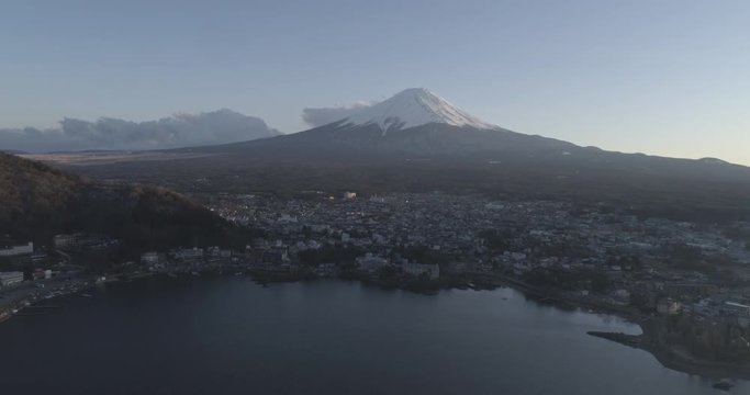 Mount Fuji aerial view 16
